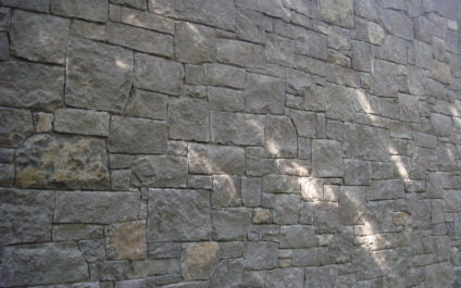 gris dark limestone chopped rubble pattern