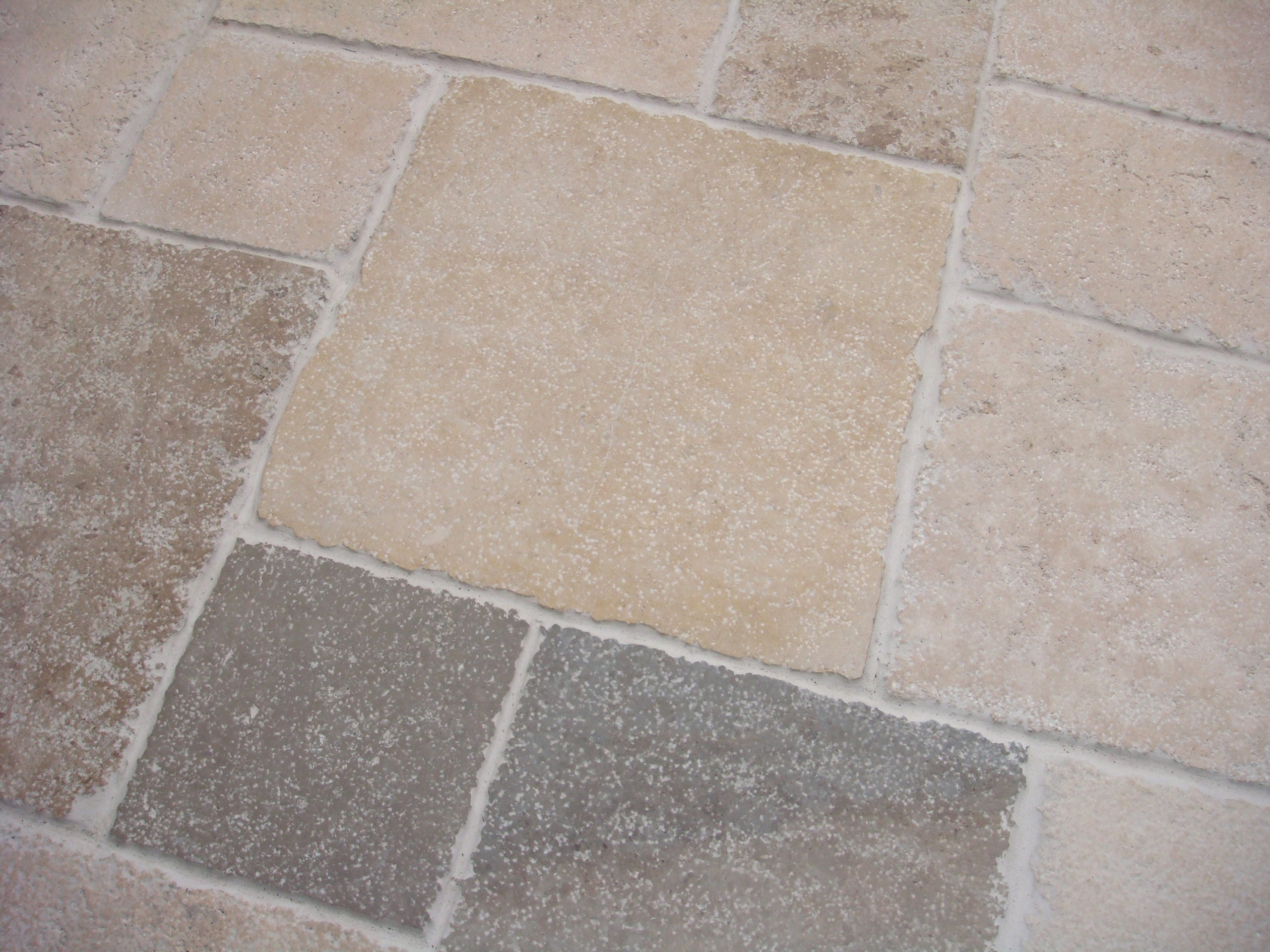 marly limestone rustic chipped edges paving