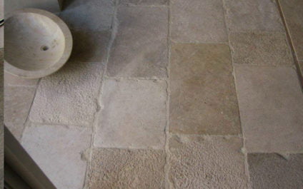 custom vieux monde limestone blend paving
