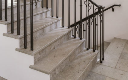 Ancien Limestone stairs